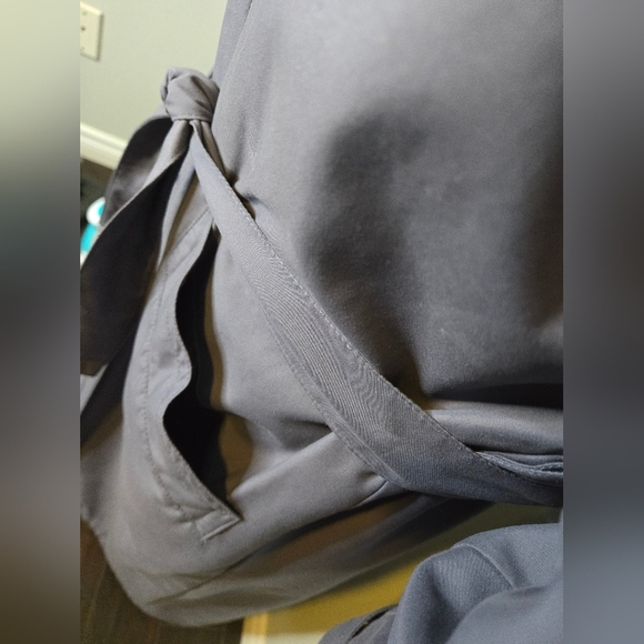 Vtg 80s London Fog Tempo Europa Long Trench Coat Wool Zip-Out Liner Size M - Picture 14 of 15